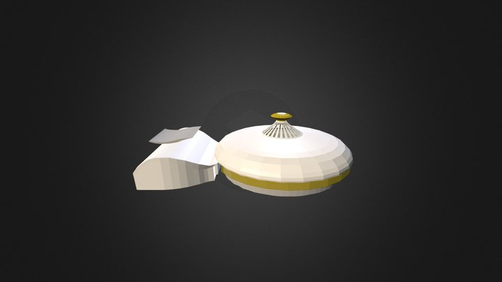 Beijodromo - Memorial Darcy Ribeiro na UNB 3D Model