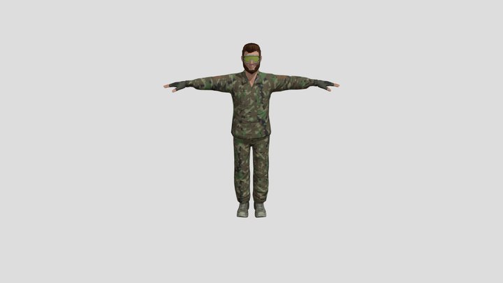 soldat 1 3D Model