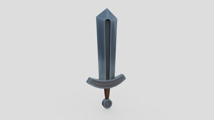 Mini Sword 3D Model