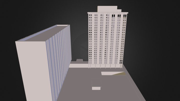 Towers Apt 3D Model