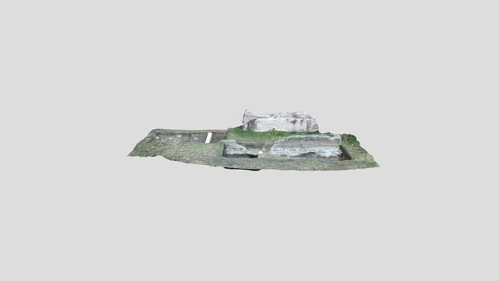 Excavation Units 1-5 3D Model