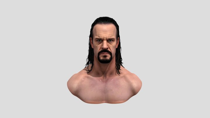 Undertaker face head – Modello 3D gratuito STL