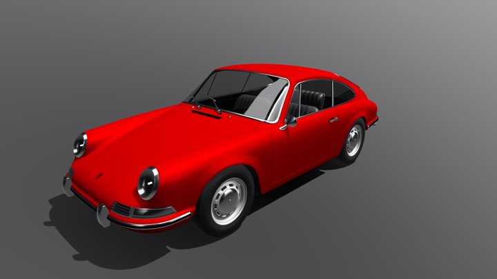 Porsche - 911 (1967) 3D Model