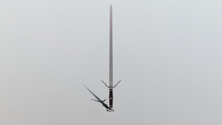 Witcher's Sword 3D Model