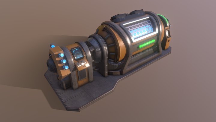 Generator Lowpoly 3D Model