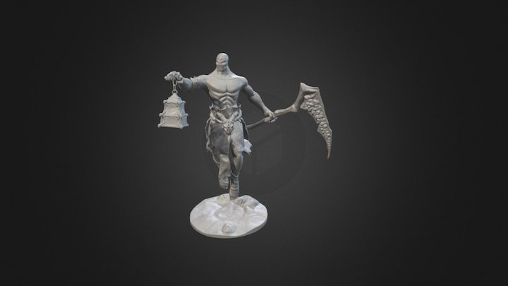 Horsemen Death 3D  Character Sculpting 3D Model