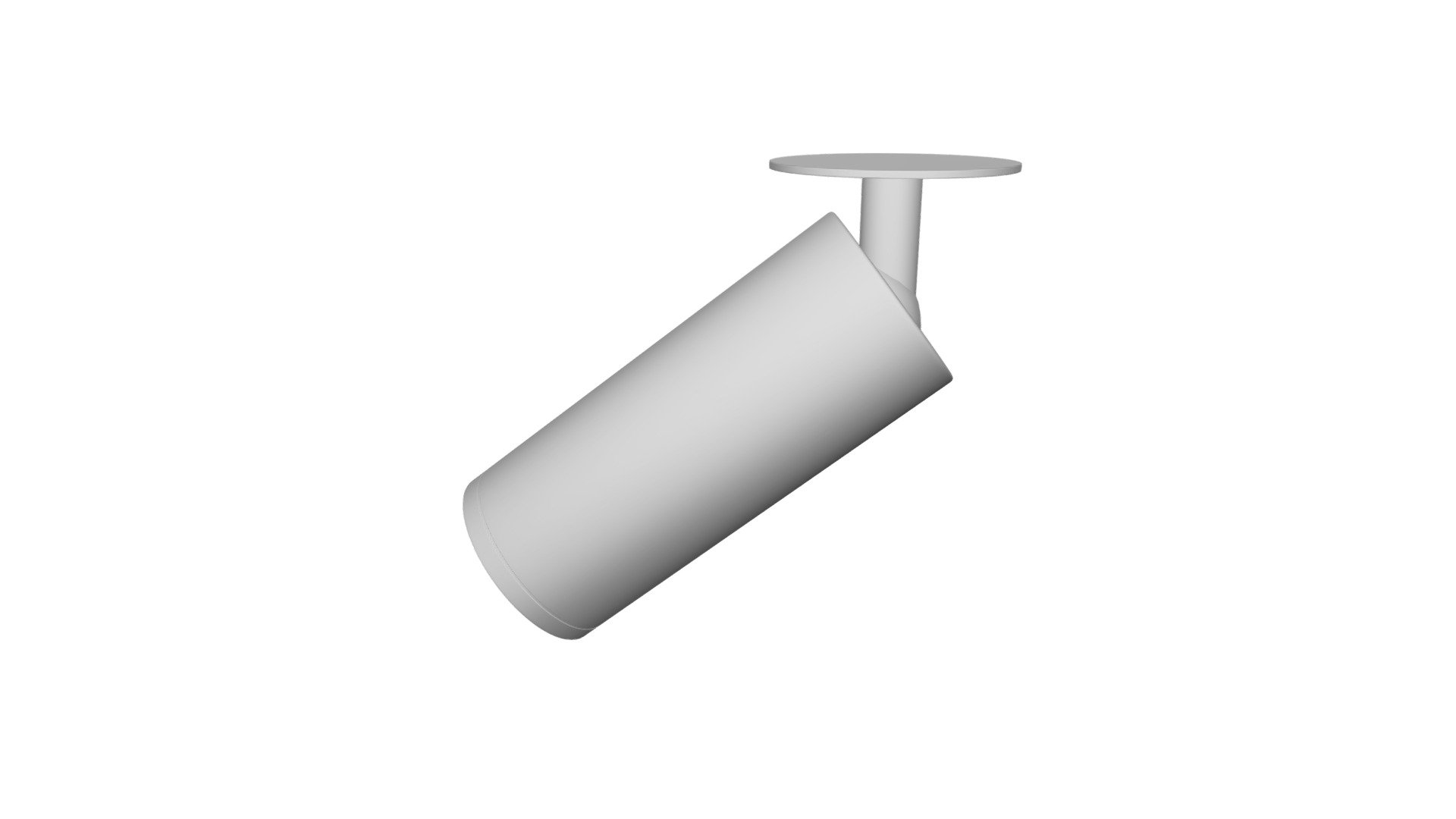 Спот потолочный галогеновый поворотный 19 см... — Sketchfab embed 3D viewer