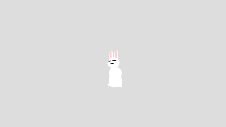 Bunnylingo (cna mascot) 3D Model