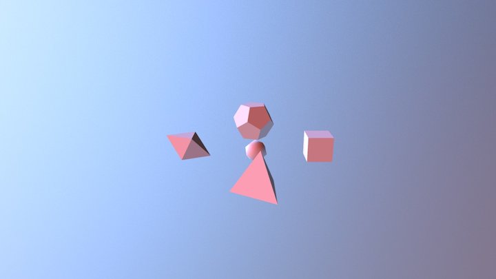 Sólidos Platónicos Gmv 3D Model