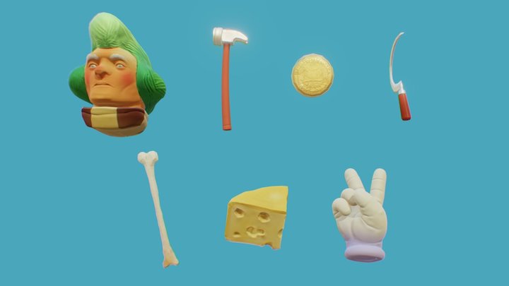 Chocolate Factory 3D Model