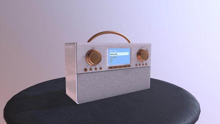 Radio 3D Model