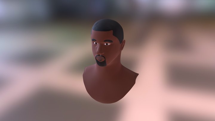 Kanye West 3D Model