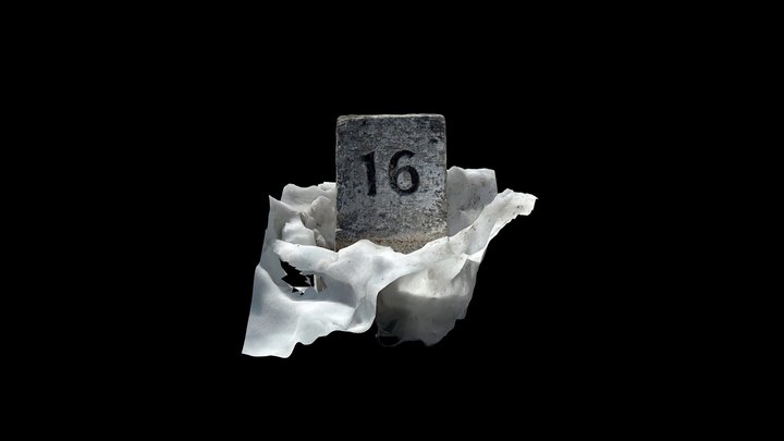 Milestone Innertkirchen - Grimselpass km 16 – Free 3D Model STL