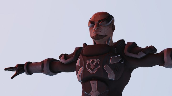 Trooper wip 3D Model