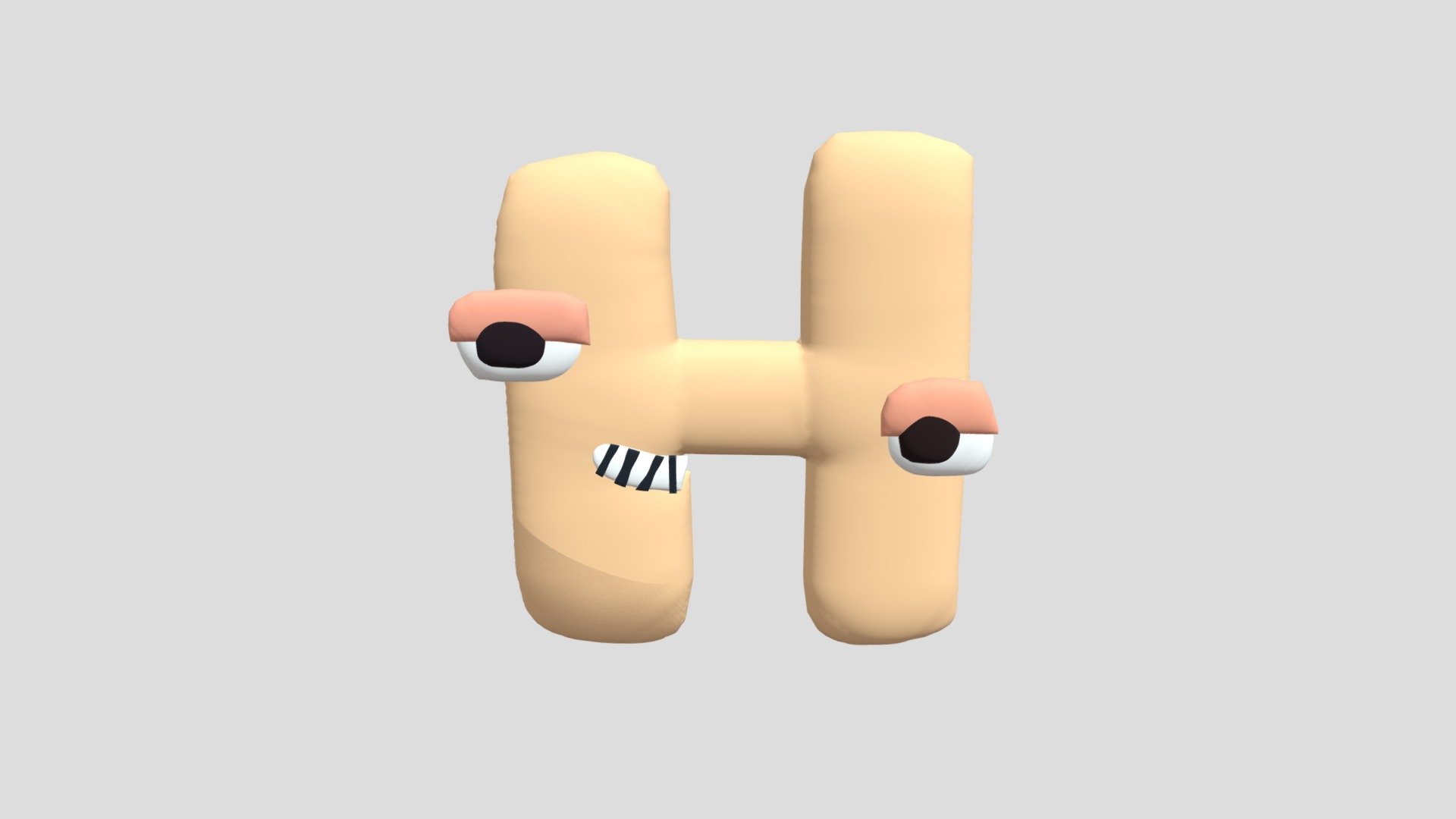 H (Russian Alphabet Lore) - Download Free 3D model by aniandronic
