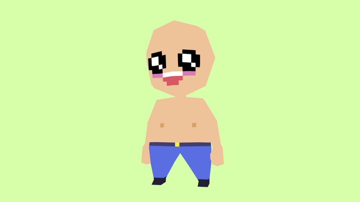 Rigged Guy 3D Model