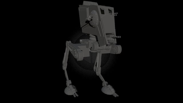 Star Wars: AT-ST 3D Model