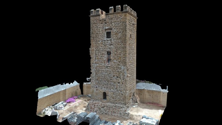 Torre Placia, Alicante. 3D Model