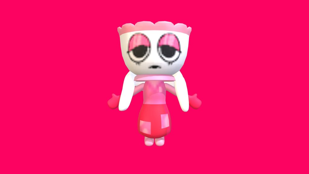 Bubblegum cream teagan skin