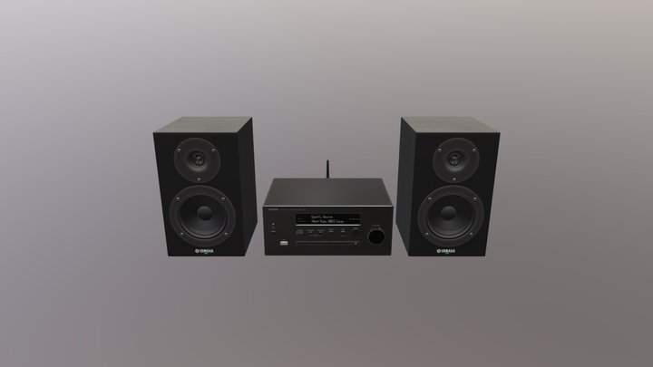 Audio Player 3D Model