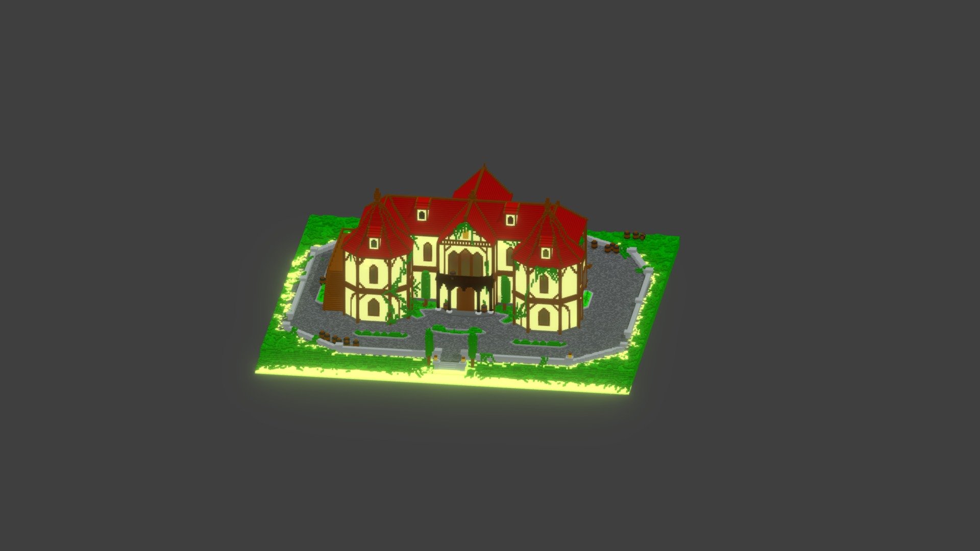 i made the dawn winery from genshin in bloxburg <3 : r/Bloxburg