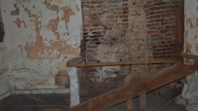 Slave Dormitory at Aiken Rhett House Museum 3D Model