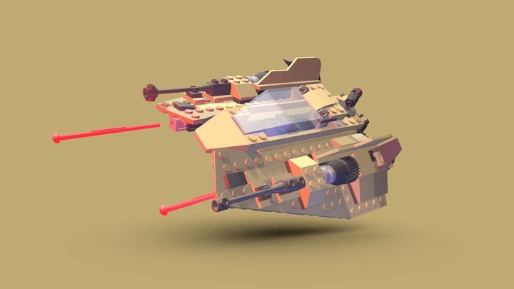 Speeder 3D Model