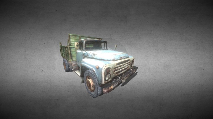 Zil 130 3D Model 3D Model
