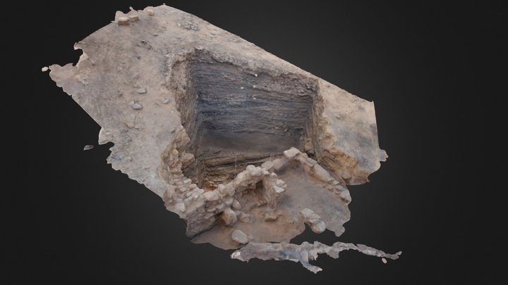 المنطقة (م) خربة النحاس 3D Model