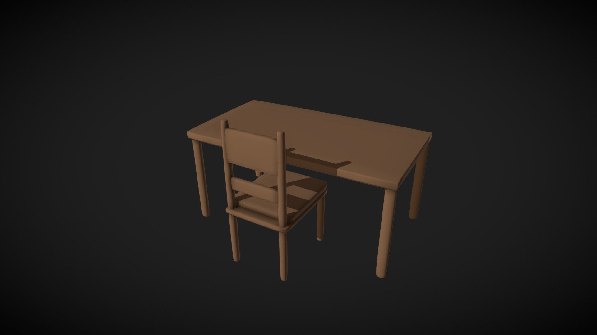 Table and chair