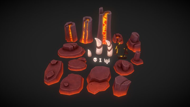 Volcano 3D models - Sketchfab