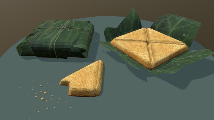 Lembas Bread 3D Model