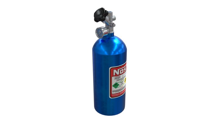 NOS Cylinder 3D Model