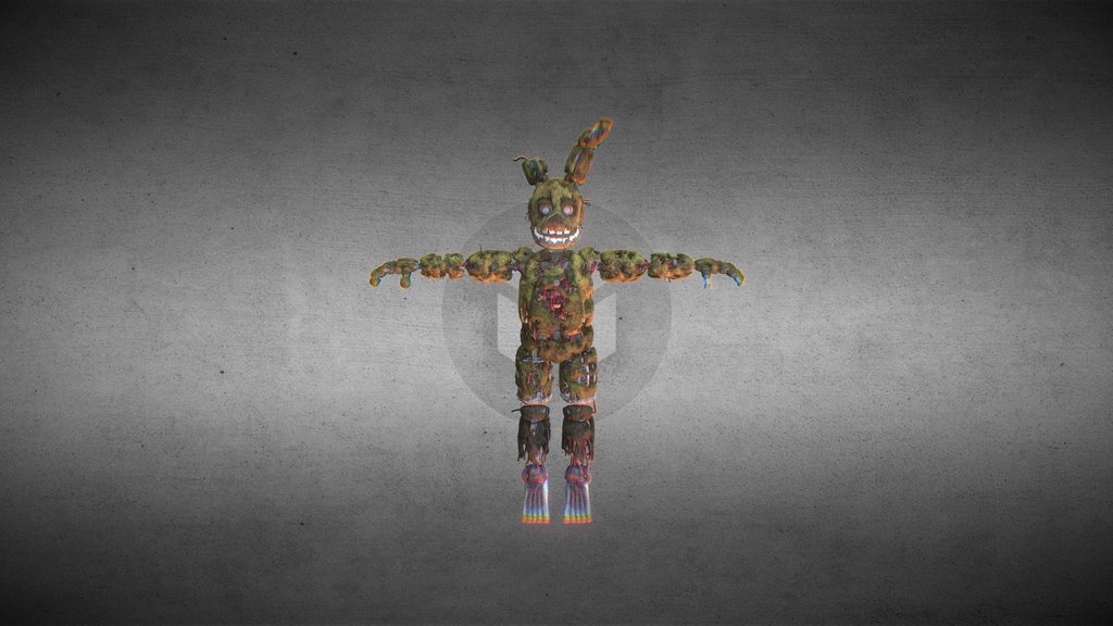 springtrap grease pencil
