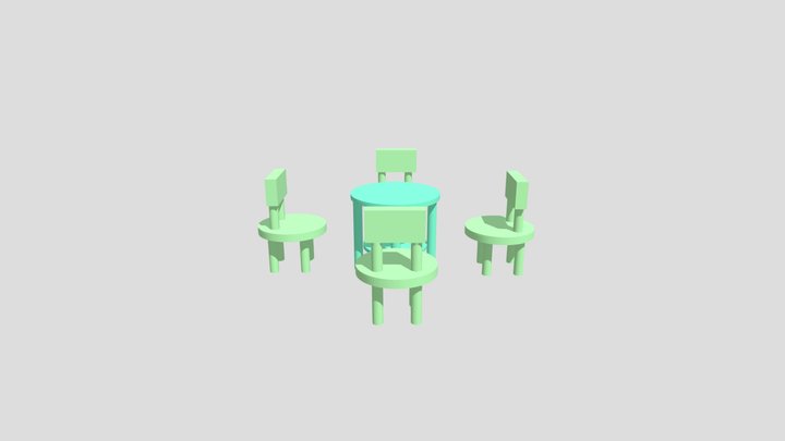 作業1 3A713150四子四乙翁祥祐 3D Model