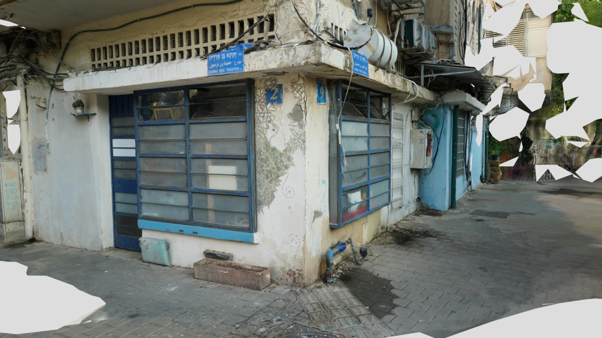 street corner Tel Aviv