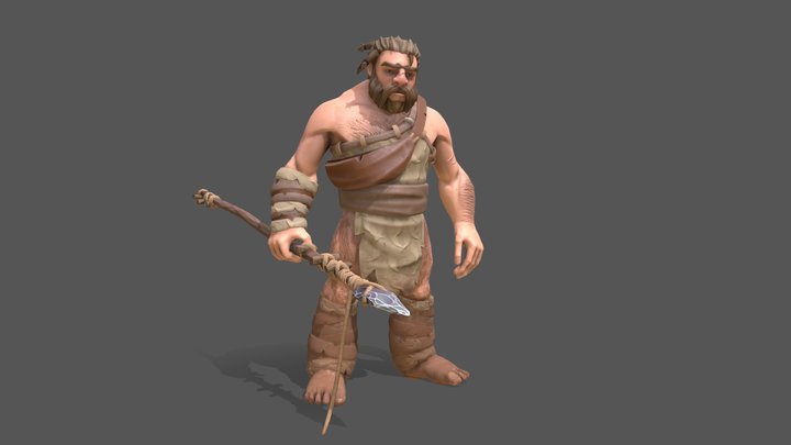 Caveman 3D Model