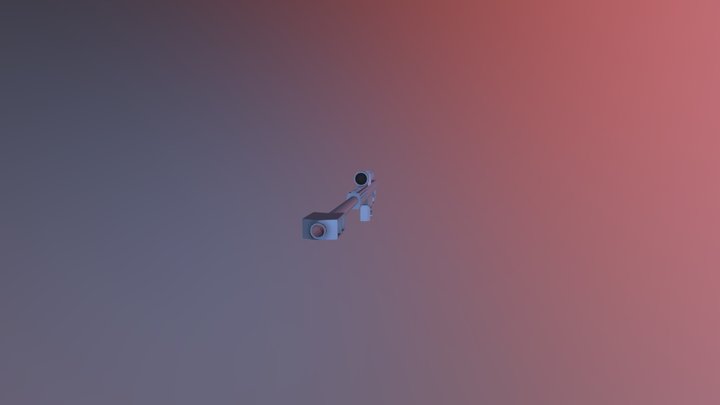 Low Poly 50 Cal 3D Model