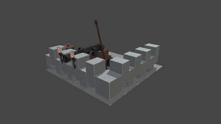 Environment + Texture 3D Model