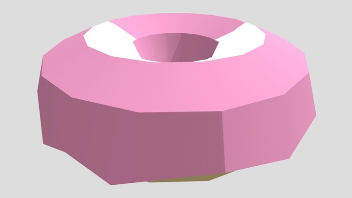 Donut – Modello 3D gratuito STL