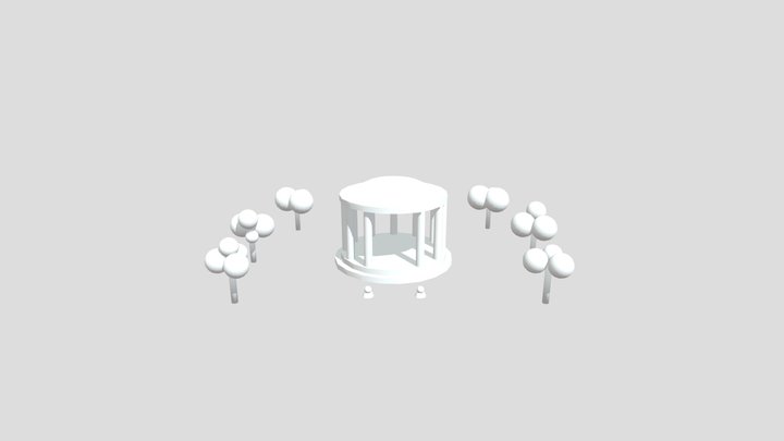 Prim Temple 3D Model