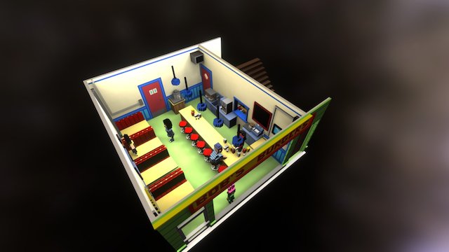 Bob's Burgers 3D Model
