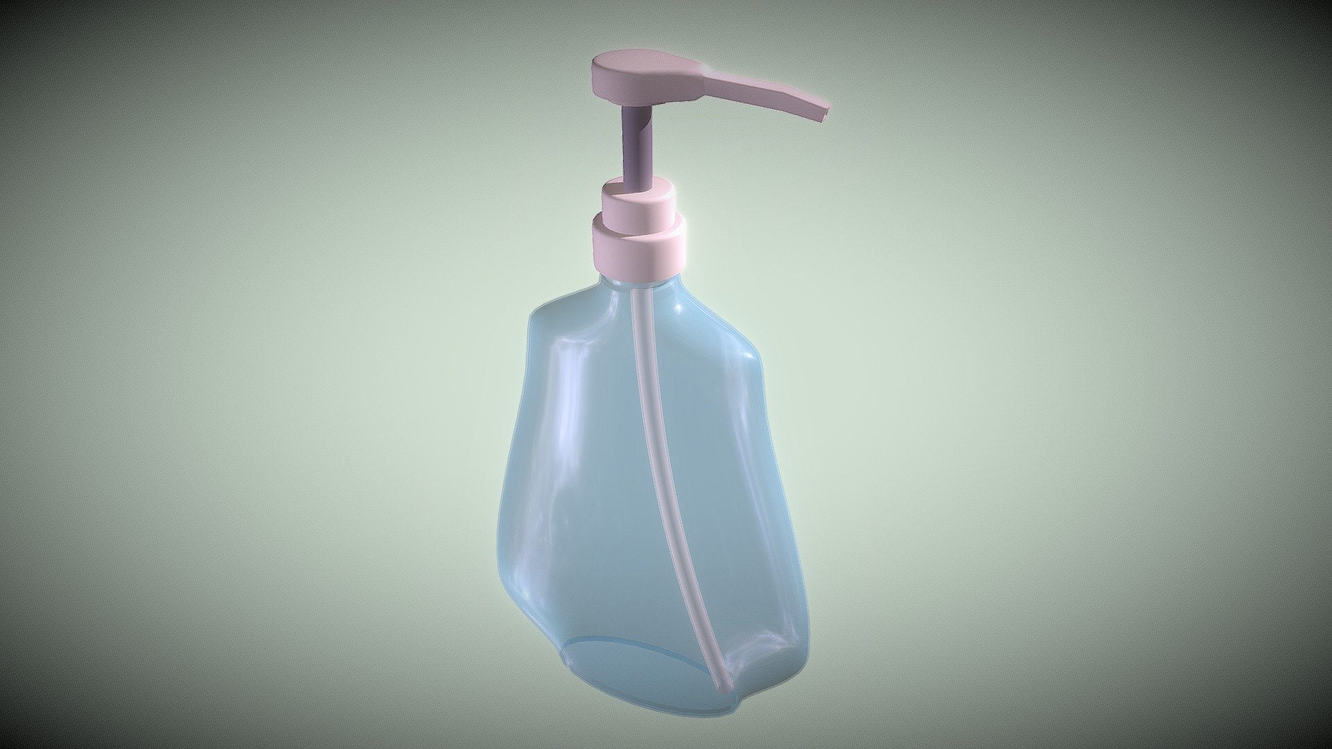 Shampoo bottle [high poly]