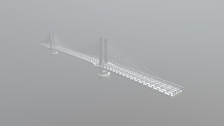 Tilikum Crossing Portland, Oregon (Not to Scale) 3D Model