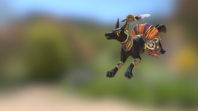 Tomb Guardian 3D Model