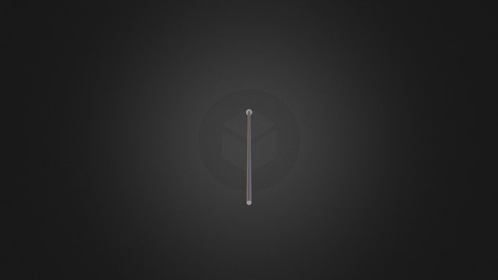 Umbrella Pole 3D Model