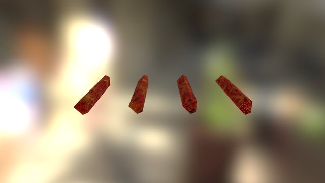 MainPoles_Temple 3D Model