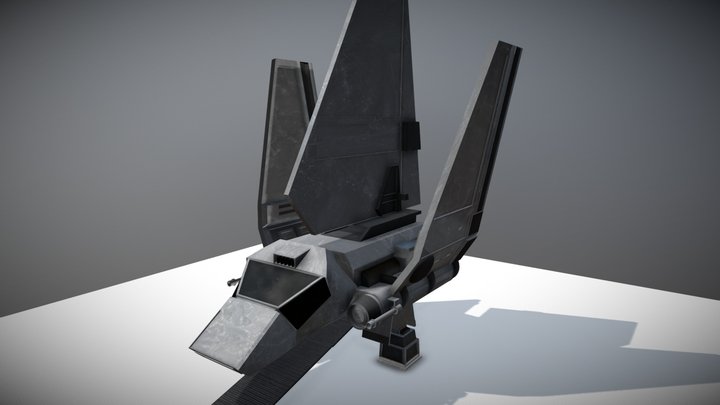 Imperial Shuttle Project 3D Model