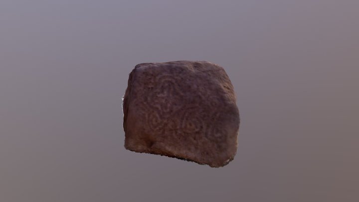 Petroglifo G-822 EB 3D Model