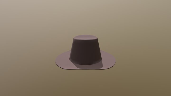 Cowboy Hat 3D Model